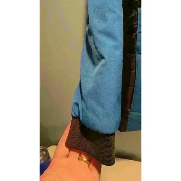 Spyder Boys' Dylan Ski Jacket Old Glory Blue Green Insulated Size 12 - Picture 5 of 8